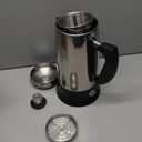 Elite Gourmet EC924 Electric Coffee Percolator, BPA Free, Keep Warm, Clear Brew Progress Knob, Cool-Touch Handle, Cordless Serve, 12-Cup, Stainless Steel