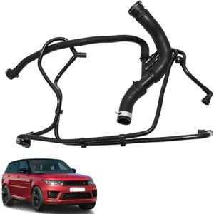GXARTS Upper Supercharger Coolant Hose LR034637 Compatible with Land Rover Range Rover Sport 2014 2015 2016 2017 2018 2019 2020 2021 2022