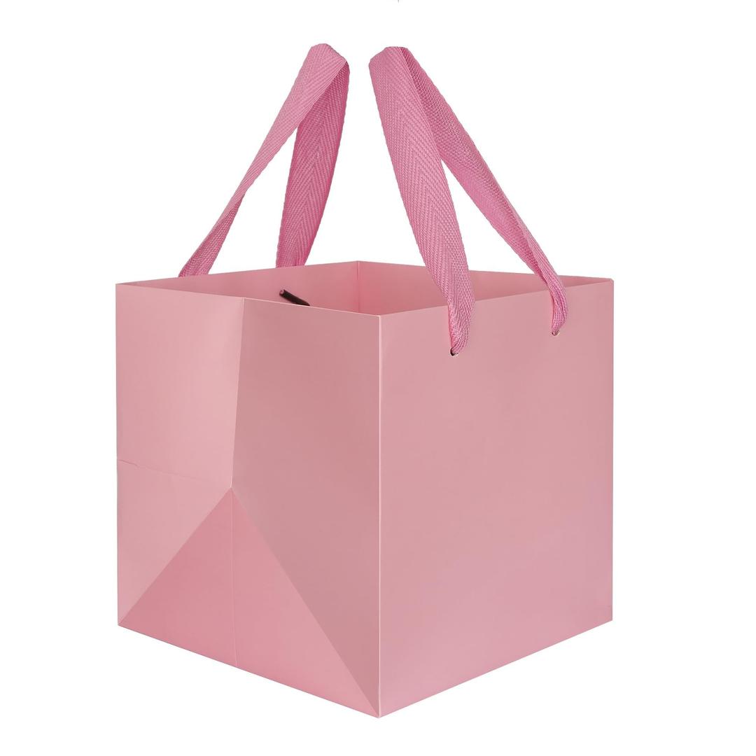 Mini Pink Gift Bags For Favors 20 Piece & Tissue paper