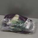 EverFoams Womens Soft Curly Full Slippers Memory Foam Lightweight House Shoes Cozy Loafer with Polar Fleece Lining (9-10, Dark Aubergine)