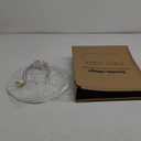 Lampshades Set of 2, Drum Lampshades 11.6" Top x 12.6" Bottom x 9.8" High, Seaside village Medium Lampshades (Spider Fitter), Beige Lampshades Natural Linen Hand Crafted, Easy Assembly Required