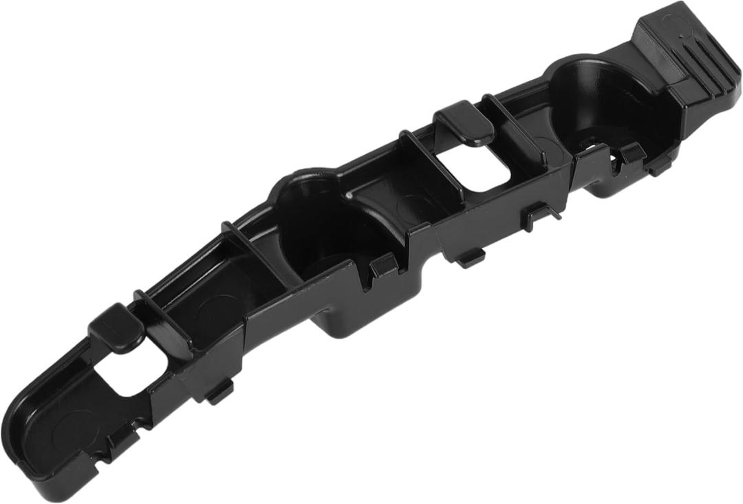 Bumper Support Bracket, Left Side Front Bumper Retainer Bracket Hold Mount No.62221JA01A for Nissan Altima 2007-2012 ABS Plastic Black, 1 Pc
