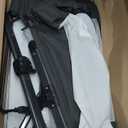 Larex Baby Bassinet, 3 in 1 Bassinets Bedside Sleeper Crib Sleeper for Newborn, Portable Crib Adjustable 7 Height Bedside Bassinet with Mattress and Movable WheelsBreathable Mattress&Mesh(Dark Grey)