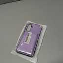 LEMAXELERS Compatible with Samsung Galaxy A26 5G Wallet Case with Credit Card Holder Premium Leather Magnetic Clasp Kickstand Shockproof Protective Phone Cover for Galaxy A26 5G. Purple FG