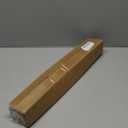 Oval Closet Rod for Hanging Clothes 18 to 40 Inch Adjustable Closet Rods 1 inch Diameter With End Supports White Poles Bar Closet Rod Expandable for Wardrobes