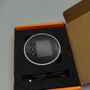 RM-65 Radon Detector for Home Basement, Continuous Radon Monitor with Audible & Visual Alarm, LCD Color Display, Long Term Portable Gas Detector for Home, pCi/L or Bq/m