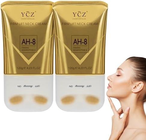 Ycz AH-8 Firming Neck Cream for Crepey Skin Body Care Comfort, Contains Hexapeptide, Moisturizing, Tightening Lotions Cosmetic Skin Care Skin Repair (Pack of 1)