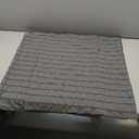 JELLYMONI Microfiber Pillow Case 2-Pack, Standard Size Charcoal Grey Seersucker Textured Pillow Covers, Breathable Wrinkle-Free Pillow Shams with Envelope Closure (Pillows Not Included)