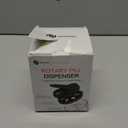 Pill Bottle Organizer with 7 Large Compartments, Pill Dispenser for Travel, Supplement Organizer with Anti-Mixing Design, BPA-Free Pill Container with 20 Pcs Labels, Black