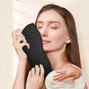 MABAO 2 Packs Sleep Mask for Side Sleeper, Eye Mask for Sleeping Women Men, 3D Contoured Cup No Eye Pressure 100% Light Blocking Sleeping Mask with Adjustable Strap Night Blindfold, Nap, Black & Pink