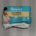 Pampers Baby Diapers - Swaddlers - Size P1, 27 Count, Ultra Absorbent Disposable Preemie Diaper
