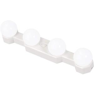 Portable Makeup Light,Cordless Led Vanity Mirror Lights with Brightness Color Temperature Adjustable for Vanity Table Bathroom Dressing Room, White