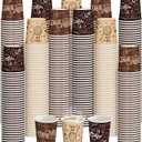 Dingion 900 Pack 4oz Small Disposable Espresso Coffee Cups Hot Cold Drinking Paper Cups for Home, Office, Cafe, Restaurant, Travel, Party, Picnic, Travel and Events