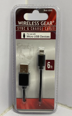 TYPE C CABLE 6FT BLACK