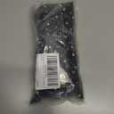 Hodaweisolp Men's Golf Shirts Dry Fit Moisture Wicking Performance Athletic Zipper Short Sleeve Polo Shirt for Men (Black, XXL)