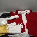 Santa Claus Costume for Men Women Adult - 9pc. Deluxe Costume Santa Suit Outfit
Size XL