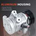 A/C Compressor with Clutch for Ford Focus 2008-2013 Transit Connect 2.0L 2010 2011 2012 Air Conditioning Compressor for CO 11297C