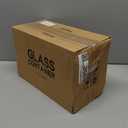 C CREST Glass Containers for Food Storage with Lids, [10-Pack] Meal Prep Containers for Kitchen, Home Use, BPA Free (Green)