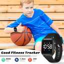 L LAVAREDO Kids Digital Watches for Boys Girls,Waterproof Sport Watch with Pedometer Stopwatch Vibration Alarm for Ages 5-13,No App Fitness Tracker Watch for Kids Teens Birthday Christmas Gifts