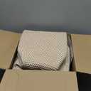 5 Pack Woven Storage Baskets for Shelves, Decorative Basket Organizer Storage Bins for Toys, Books, Clothes, Closet, Nursery, Bathroom  Cotton Rope Shelf Baskets for Organizing and Decor, Khaki