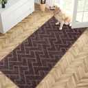 PURRUGS Dirt Trapping Door Mat 32" x 50", Non-Slip Machine Washable Entry Rug, Shoe Scraper, Dog Doormat, Super Absorbent Welcome Mat for Front & Back Door, Muddy Wet Shoes & Paws