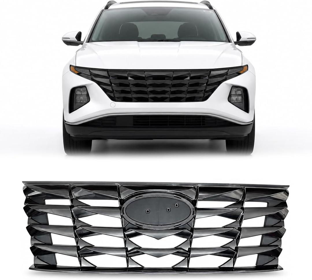 Grille Grill Compatible with 2022 2023 Hyundai Tucson 86350-N9000 HY1200248
