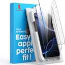 Compatible with iPhone 15 Screen Protector Clear,[Military Grade Shatterproof][Anti-Reflection][Anti-Fingerprint] 3D Full Coverage 9H Screen Protector,Case Friendly,Easy install,2 Pack