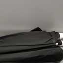AMMSUN 6FT Portable Outdoor Picnic Beach Umbrella with Tilt Function, Black