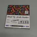 12 Color 3D Nail Art Pens Set, EBANKU Double-Tip Nail Point Graffiti Dotting Pen Drawing Painting Liner for DIY Nail Art Beauty for Christmas