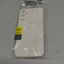 WOGROO for Samsung Galaxy S23 FE Case White, Scratch Resistant with Soft Touch, Slim Thin Phone Cover for Samsung Galaxy S23 FE