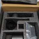 Shower Trim Kit Replacement for 17 Series, Shower Cover Plate with Handle, Matte Black(Valve & Catridge Not Inclued)