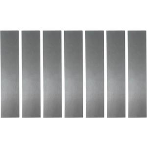 Heavy Duty Steel Charcoal Offset Smoker Tuning Plates, Heat Deflector Tuning - 7-Pack, Great Accessories for Oklahoma-Joe Highland Offset Smoker and More