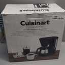 Cuisinart 5-Cup Coffee Maker with Stainless Steel Carafe, Coffee Machine with Removable Water Reservoir, Charcoal Water Filter, 30-Minute Keep Warm, and Brew Pause, DCC-5570NAS, Stainless Steel