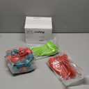 48 Pack Christmas Game for Family Party Spoon Relay Race Toy Set Christmas Tree Santa Snowman Reindeer Ball and Spoon Race Game for Indoor Outdoor Holiday (Snowman, Reindeer)