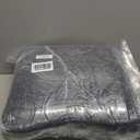 VKZ Headboard Pillow Queen, 61" x 24" Reading Pillows and Bed Pillow for Sitting Up, Upholstered Bolster Body Pillow with Removable Head Board Cover for Bed Dorm Sofa Floor Back Support, Black