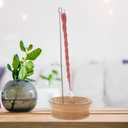 Cabilock 2Pcs Rope Incense Holder Stand with Ash Catcher Tibetan Style Indoor Fragrance Burner Plate for Home D Cor and Relaxation