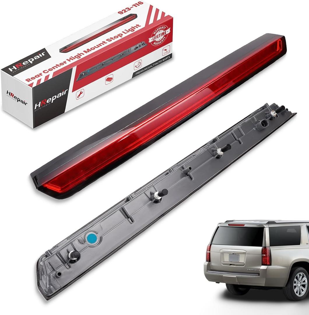 Third Brake Light fits for 2015-2020 Chevy Tahoe Suburban & Suburban 3500 HD 3rd Brake Light,High Mount Stop Light Replacement Dorman 923-116