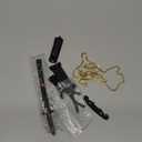 Mini Japanese Katana, 5.7-Inch Ultra Sharp Stainless Steel Knife with Scabbard, Anime Katana Keychain, Utility Cutter, Handmade for Craft Use (RDnew)