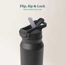 REDUCE HYDRATE PRO BOTTLE SS BLACK 24 OZ