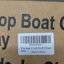 1200D Waterproof T-Top Center Console Boat Cover Size: S:60" L x 48" W x 66" H