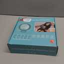 10X 30X Large Magnifying Glass with Light and Stand, 5-inch Lighted Magnifier, 72 LED 3 Color Modes Stepless Dimmable, Hands-Free Magnifying Glass Desk Lamp for Reading Craft Hobby Close Work Black