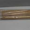 LazBlinds No Drill Bamboo Roman Shades, 30" W x 48" H, Star-Brown