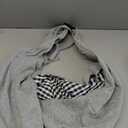 Dog Carrier Sling - Reversible Puppy Carrier Purse with Storage Pocket, Hand-Free Dog Sling Carrier for Carry Small Dogs and Cats, Travel Safety Harness, Dog and Cat Harness (Gray)