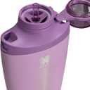 Stanley Cross Bottle 23 oz | Travel Water Bottle with Jacquard Strap | Leakproof Tritan Lid with Removable Straw | Insulated Stainless Steel | BPA-Free | Lilac