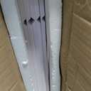 CLICLIE Wire Shelf Covers, 24" W X 12" D PVC Wire Rack Covers for Pantry