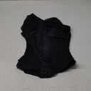 SHAPSHE Fajas Colombianas Moldeadoras BBL Post Surgery Stage 2/3 Body Shaper Tummy Control High Compression Garment Shapewear (Small, Black With Steel Bones)