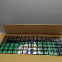 Greengro Greenhouse, 28 x 57 x 76'' Greenhouses for Outdoors, Small Plant Green House with Screen Windows, 3 Tiers 4 Shelves, Durable PE Cover, Plastic Portable Walk in Greenhouses for Outside Indoor