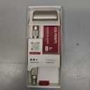 Double-Edge Safety Razor, Single-Blade Razors with 5 Stainless Steel Safety Razor Blades for Men and Women, Reusable Metal Razor  Silver Matt (1 Count (Pack of 1))