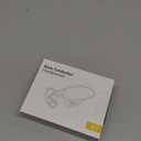 Nanajorwa Bone Conduction Headphones, Bluetooth 6.0 Wireless Sport Earphones, 10H Playtimes Sweatproof Open Ear Headphones for Running, Cycling, Outdoor Sports