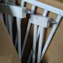 Ostutry 53in Extra Tall Cat Gate for Doorway No Drilling 29.5-40.1in Wide Dog Gate with Cat Door Pressure Mounted Walk Through Pet Gate
